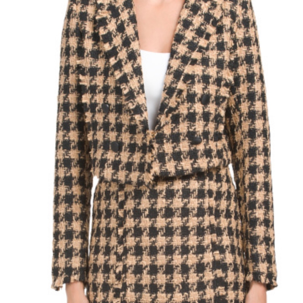 Blazer matching skirt set